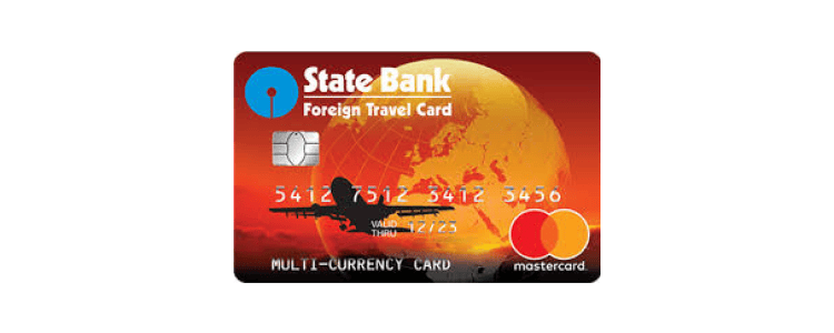 SBI Bank Multi Currency Foreign Travel Card